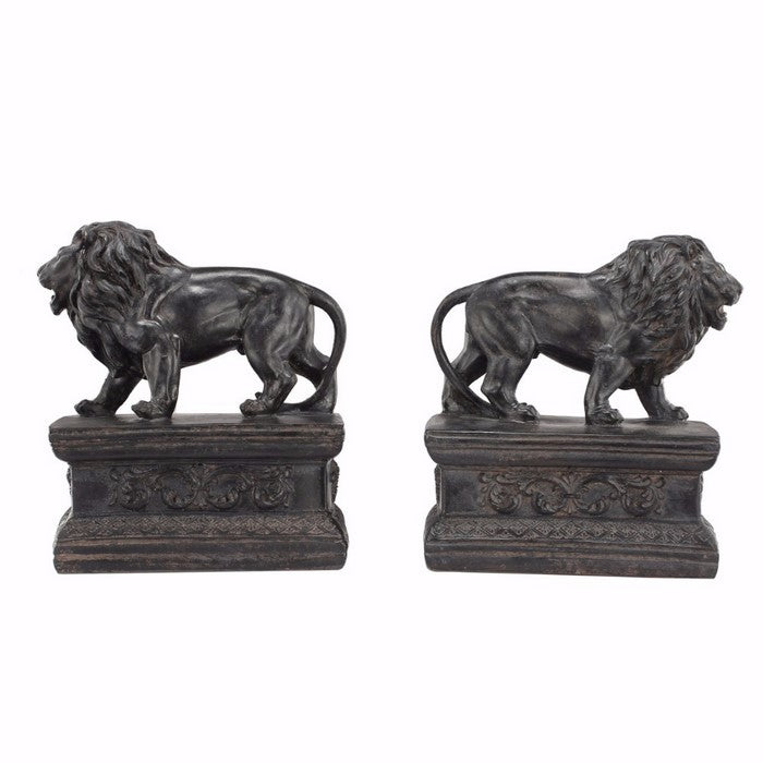 Classic set of 2Decorative Lion Bookends