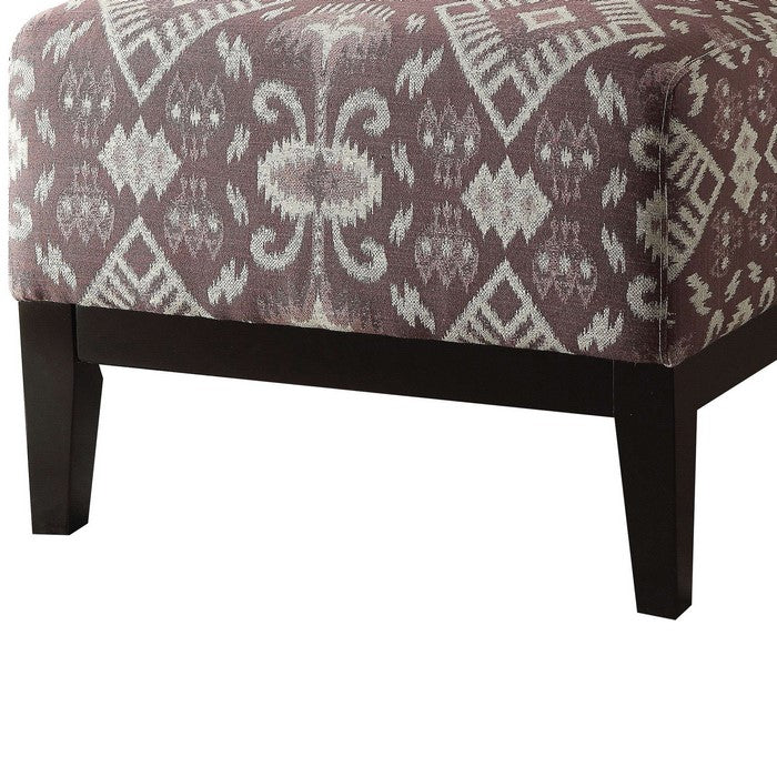 Hinte Accent Chair, Multicolor Pattern Fabric