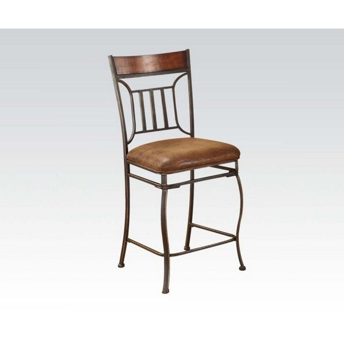Tavio Counter Height Chair, Brown, Set of 2