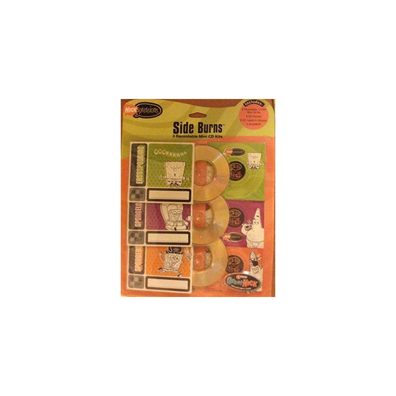 Nickelodeon Side Burns 3 Recordable Mini Cd Kits