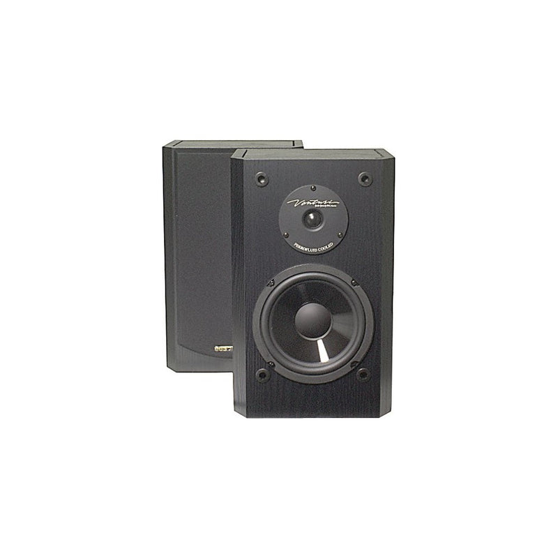 BIC America DV62si Bookshelf Speakers (Pair, Black)