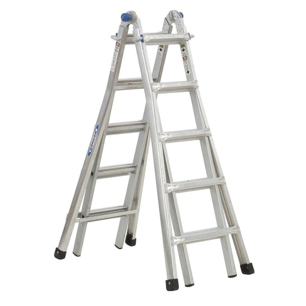 Werner MT-22 300-Pound Duty Rating Telescoping Multi-Ladder, 22-Foot
