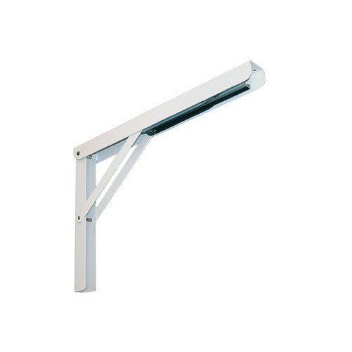 FOLDNG L BRACKET WHT12" by KNAPE & VOGT MfrPartNo 206 WH 12