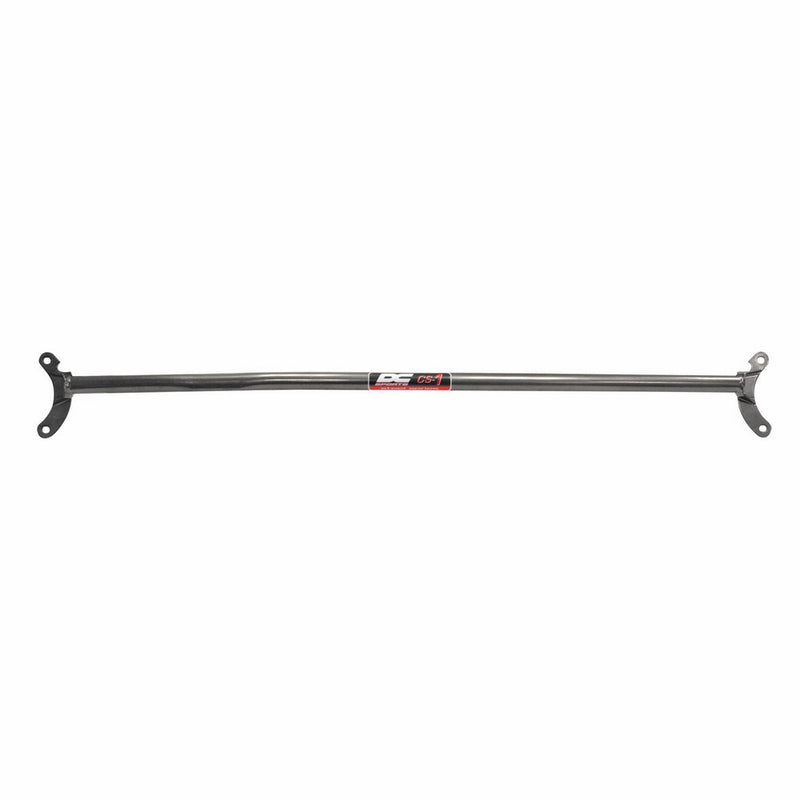 DC Sports CSB2002 Chevrolet Chevy Cavalier 2.2L Gunmetal Carbon Steel Front Single Bar Strut Bar