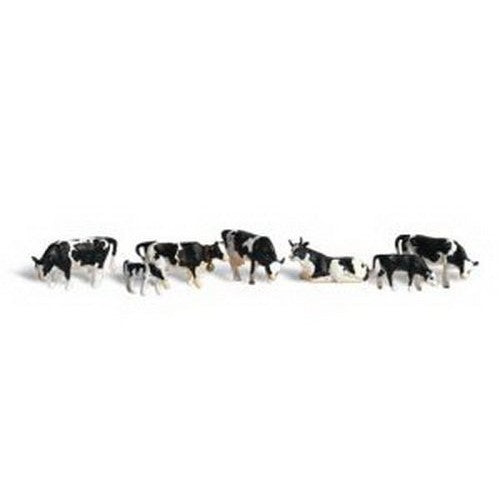 Woodland Scenics N Holstein Cows WOOA2187