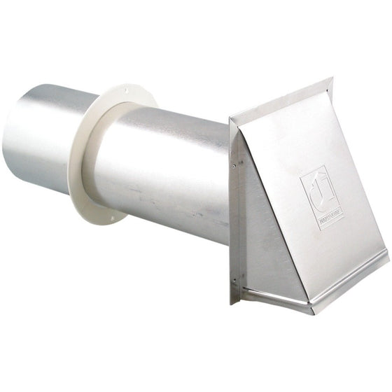 Hood Vent Dryer Aluminum 4in