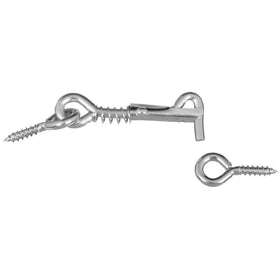 National Hardware N170-738 V2002 Safety Hooks and Eyes in Zinc plated