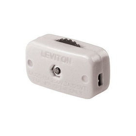 Leviton White Feed-Thru Rotary Switch (C24-00423-3KW)