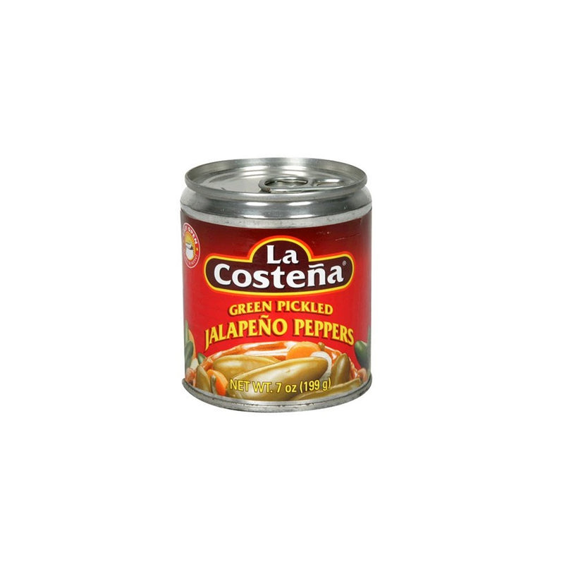 La Costena Green Pickled Whole Jalapeno Peppers, 7-Ounce Cans (Pack of 24)