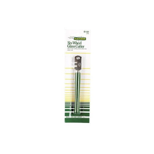 Fletcher Six Wheel Turret Glass Cutters Metal
