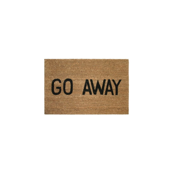 Kempf Go Away Doormat, 16 by 27 by 1-Inch