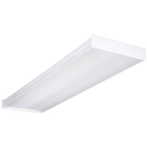 Lithonia Lighting Fluorescent Square 4 lamp, 4 feet, 120V Wraparound Light, 32W T8