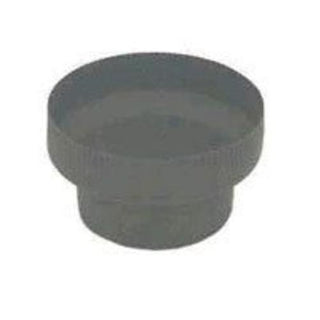 8x7-611 8" X 7" 24ga Black Small End Crimped Reducer