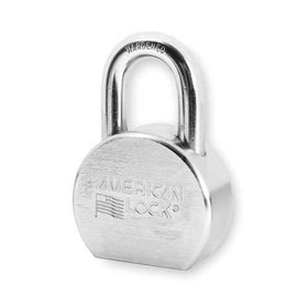 Master Lock A700 2-1/2" (64mm) Solid Steel Keyed Different Rekeyable Pin Tumbler Padlock, Chrome Plated