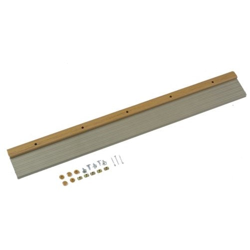 M-D Building Products 49008 Prem. Adjust/Thermal Break Threshold, 36 Inches, Satin Nickel