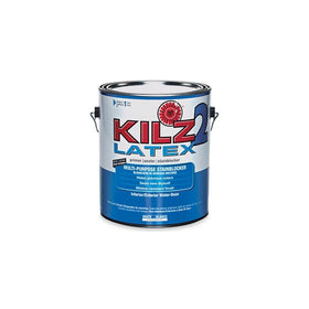 KILZ 2 Multi-Surface Stain Blocking Interior/Exterior Latex Primer/Sealer, White, 1-gallon