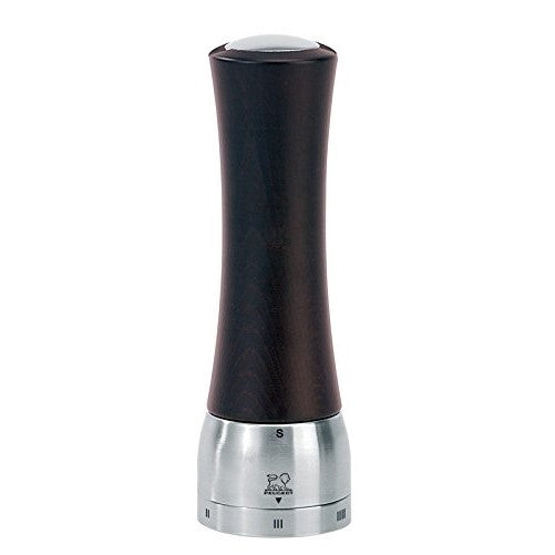 Peugeot 25236 Madras U'Select Shaftless 8 Inch Salt Mill, Chocolate