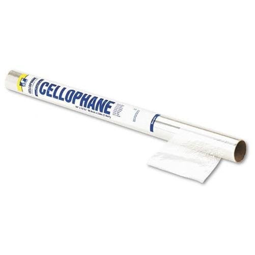 PaconCellophane Wrap, Clear,20" x 12-1/2', 1 Roll