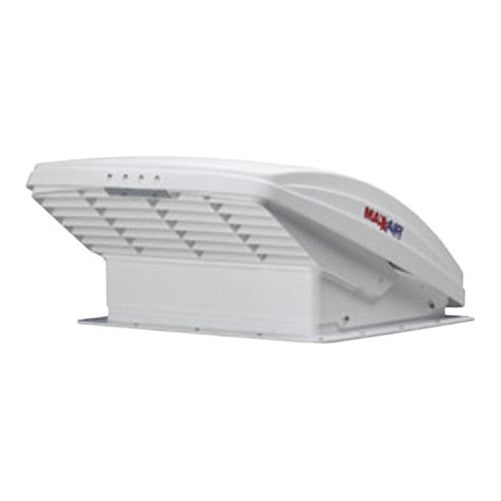 Maxxair 00-05100K MaxxFan Ventillation Fan with White Lid and Manual Opening Keypad Control