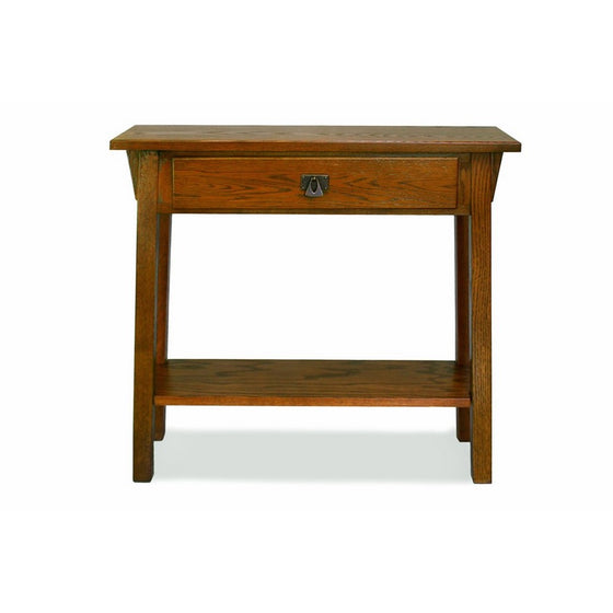 Leick Mission Hall Console Table, Russet