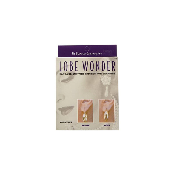 Lobe Wonder 300 Invisible Earring Ear-Lobe Support Patches - Provides Relief for Damaged, Streched Ear-Lobes and Helps Protect Healthy Ear Lobes Against Tearing