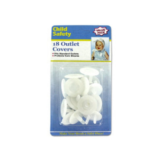 Child Safety Outlet Plugs - Child Proof - 18 Value Pack