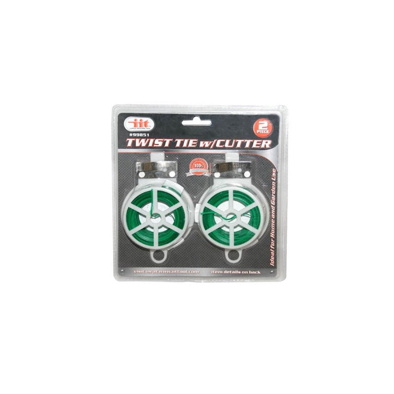 IIT 99851 Twist Tie with Cutter, 2-Pack