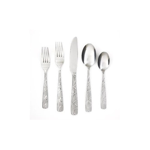 Cambridge Silversmiths 45-piece Buffet Flatware Set, Conquest Sand