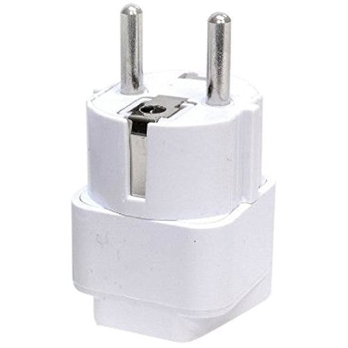 Ckitze Universal Grounded European Travel Plug Adapter