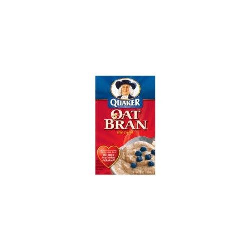 Pepsico Quaker Hot Cereal, Oat Bran, 16 Ounce - 12 per case.