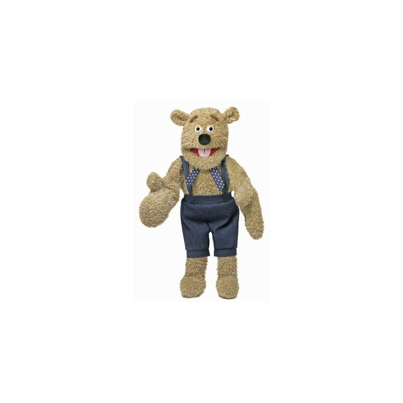 28" Silly Bear w/ Mitten Hands, Ventriloquist Style, Animal Puppet