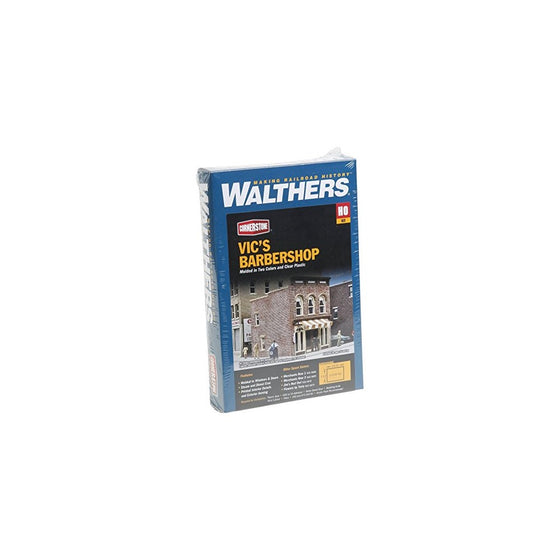 Walthers Cornerstone Vic's Barber Shop Kit