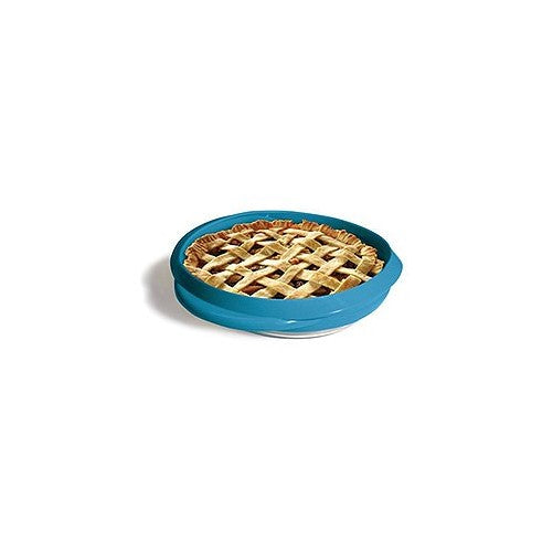 Bakers Band Non Spill Kit 9 by 5-Inch Bakers Band Pie Dish Pyrex Type
