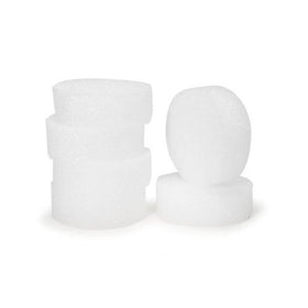 Styrofoam Round White 3x1 6/pk