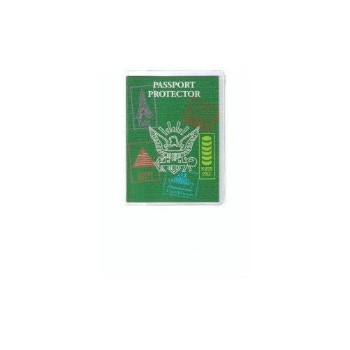 Transparent Plastic Passport Cover - 6 Pack