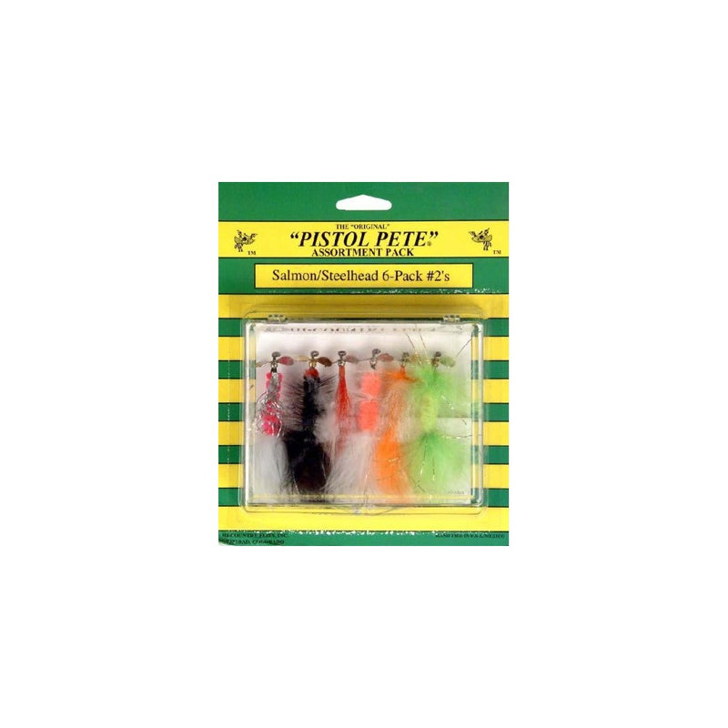 Pistol Pete Hi-Country Fishing Flies, Size 2, Salmon/Steelhead