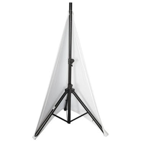 Gator GPA-STAND-2-W - Stretchy Speaker Stand Cover-2 sides (white)