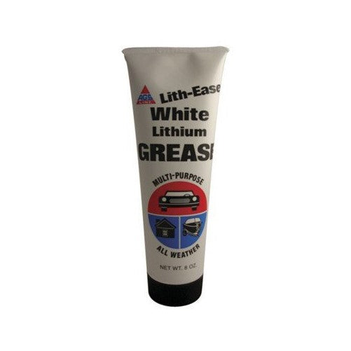 American Grease WL8 8-Ounce Tube Lithium Grease, White
