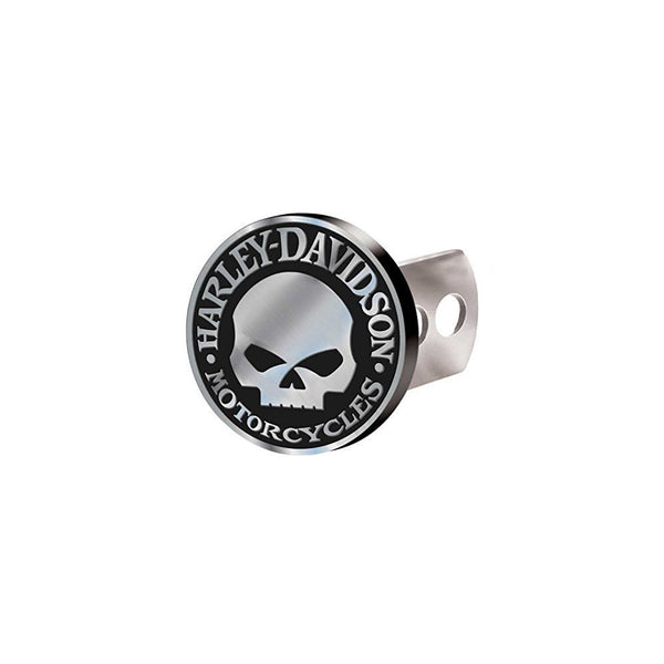 Harley-Davidson Hitch Plug Willie G Skull Brushed