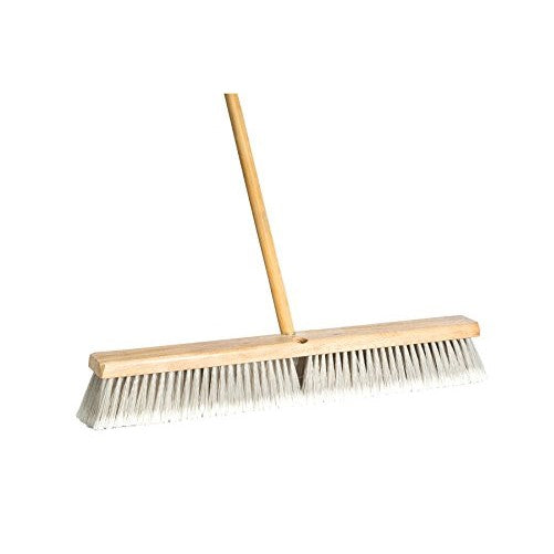 Dqb Industries 10653 Synthetic Push Broom, 24"