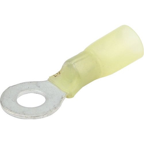 Allstar Performance (ALL76084) 1/4" Hole Heat Shrink Ring Terminal, Pack of 10