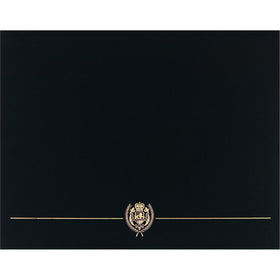 Great Papers! Black Classic Certificate Cover, 12 x 9.375 Inches, 5 Count (903117)