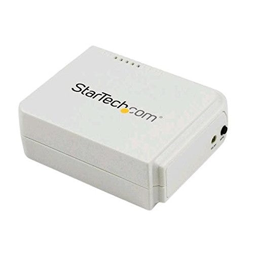 StarTech.com 1 Port USB Wireless Network Print Server with 10/100 Mbps Ethernet Port (PM1115UW)