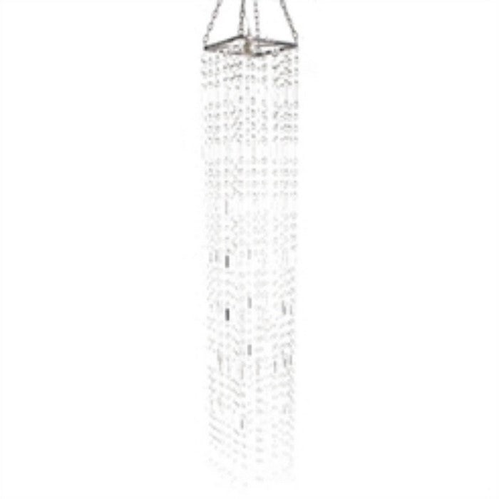 Statement Worth Hanging Beaded Chandelier