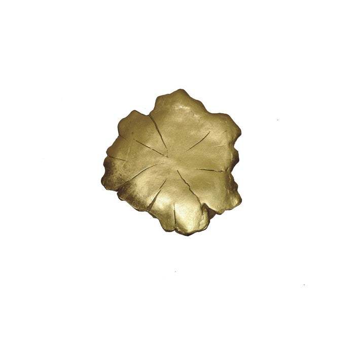 Well Designed Nature Inspired Tree Trunk Stool, Gold