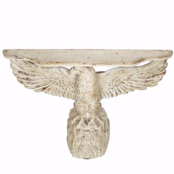 Embellishing Majestic EagleDecor, White