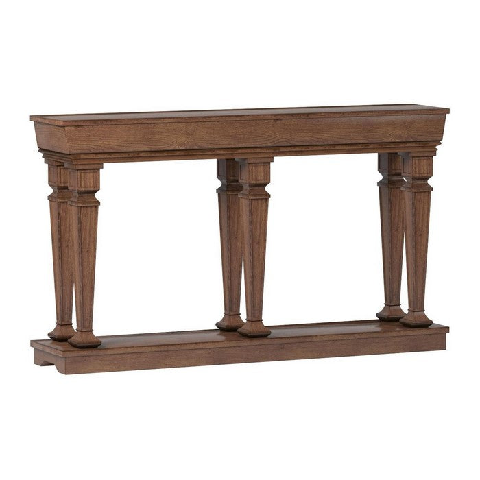 Garrison Console Table, Oak Brown