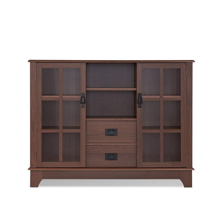 Dubbs Console Table, Walnut Brown