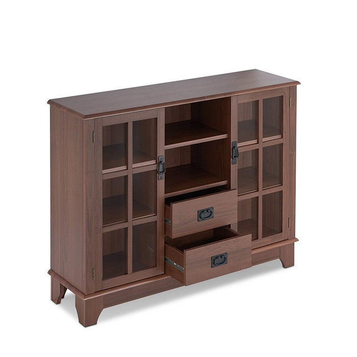 Dubbs Console Table, Walnut Brown