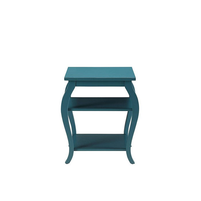 Becci End Table, Teal